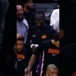 Outrageous JG4 snatchback and the bench knows it 😱 #shorts | Phoenix Suns