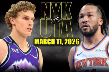 New York Knicks vs Utah Jazz Full Game Highlights – March 11, 2026 | NBA Season
