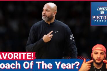 LANDSLIDE:  Why J.B. Bickerstaff DESERVES Detroit Pistons Coach of the Year Honors