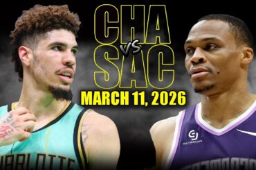 Charlotte Hornets vs Sacramento Kings Full Game Highlights – March 11, 2026 | NBA Season