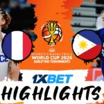 France 🇫🇷 v Philippines 🇵🇭 | Highlights | #FIBAWWC 2026 Qualifying Tournament