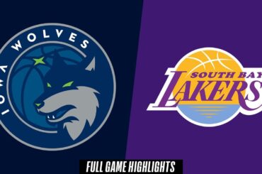 Iowa Wolves vs. South Bay Lakers - Game Highlights