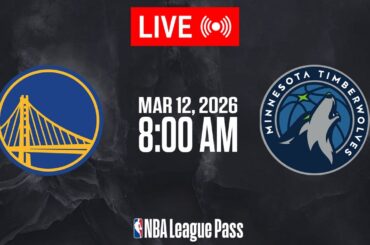 NBA LIVE! Golden State Warriors vs Minnesota Timberwolves | March 12, 2026 | NBA 2K26 Gameplay