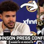 Cam Johnson KEEPS IT REAL About Struggles, Nuggets Championship Mindset & More After WIN vs Rockets