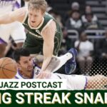 BUCKS POSTCAST: Bucks SNAP 4-Game Losing Streak vs Jazz | Can This SPARK a Turnaround?