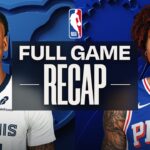 Game Recap: 76ers 139, Grizzlies 129