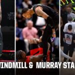 TENSIONS FLARE after Dejounte Murray STARE DOWN & Zion Williamson's windmill slam 😳 | NBA on ESPN
