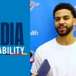 Practice Media Availability with Ajay Mitchell | March 11, 2026 | OKC Thunder