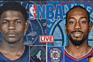 NBA LIVE: LOS ANGELES CLIPPERS vs MINNESOTA TIMBERWOLVES (LIVESCORE)