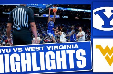 BYU vs West Virginia | BIG 12 TOURNAMENT | FULL GAME HIGHLIGHTS | BYU BASKETBALL
