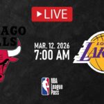NBA LIVE! Los Angeles Lakers vs Chicago Bulls | Mar. 12, 2026 | Bulls vs Lakers NBA LIVE 2K26