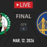 NBA LIVE! Golden State Warriors vs Boston Celtics | Mar. 12, 2026 | Celtics vs Warriors NBA 2K26