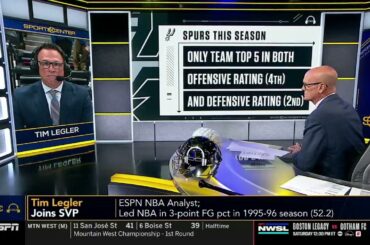 "Spurs & OKC are legitimately a title contender" - Tim Legler on Wemby leading the next NBA dynasty