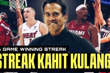 Ang LUPET ng BALANCE at BENCH ng Miami Heat! 6 game winning streak na kahit maraming injured!