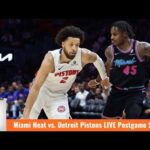 Detroit Pistons at Miami HEAT Postgame Show | Five on the Floor