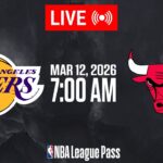 NBA LIVE! Los Angeles Lakers vs Chicago Bulls | March 12, 2026 | NBA Today NBA 2K26 Gameplay