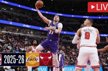 NBA LIVE! Los Angeles Lakers vs Chicago Bulls | Mar. 12, 2026 | Bulls vs Lakers NBA LIVE 2K26