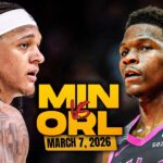 Minnesota Timberwolves vs Orlando Magic Full Game Highlights | Mar 7, 2026 | FreeDawkins