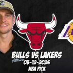 Chicago Bulls vs Los Angeles Lakers 3/12/26 NBA Free Picks & Prediction | NBA Betting Tips