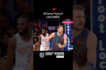 1,000 Career Points for Luka! 🏀🔥