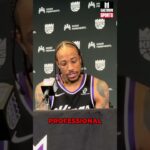 DeMar DeRozan puts things into perspective as the Kings season winds down