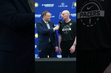 Coach Carlisle Joins Jeremiah Johnson for Exclusive Pregame Interview Before Game vs. PHX