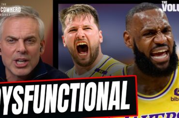 Have Luka Doncic & LeBron James RUINED Los Angeles Lakers? | Colin Cowherd NBA
