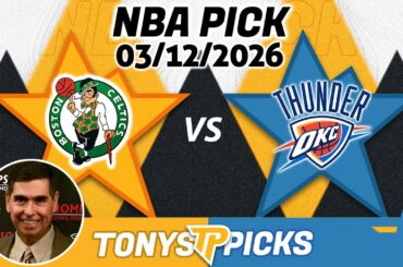 Boston Celtics vs Oklahoma City Thunder Pick 3/12/26 NBA Pick Prediction