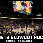 On the Court for Denver Nuggets' HUGE 36pt BLOWOUT WIN at Home vs Rockets