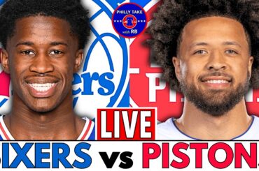 Philadelphia 76ers vs Detroit Pistons Live Stream Play-By-Play & Scoreboard