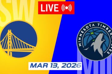 NBA LIVE! Golden State Warriors vs Minnesota Timberwolves | March 13,2026 | 2026 NBA Season Live 2K