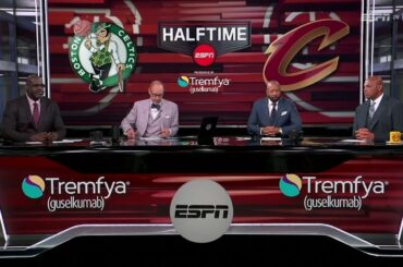 Inside The NBA | Chuck & Shaq react to Tatum scores 14 Pts help Celtics leads Cavs 56-36 at the half