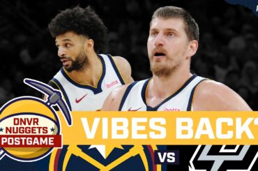 Jokic & Murray Lead Incredible Comeback Win vs Spurs | DNVR Nuggets Postgame Live
