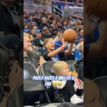 DONT SEE THIS OFTEN AT AN NBA GAME 😅