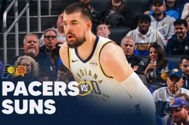 Ivica Zubac Makes Pacers Debut at Suns | Full Game Highlights