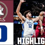 ACC Tournament: FSU Seminoles vs. Duke Blue Devils | Full Game Highlights | ESPN College Basketball
