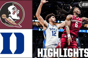 ACC Tournament: FSU Seminoles vs. Duke Blue Devils | Full Game Highlights | ESPN College Basketball