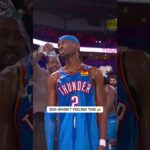 Thunder postgame interviews are never chill 😂
