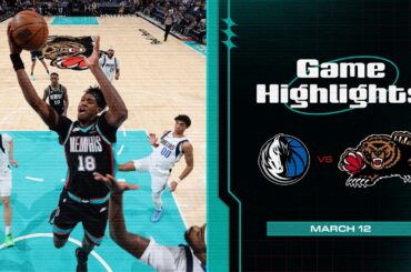 Memphis Grizzlies Highlights vs. Dallas Mavericks