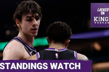 Where do Kings sit in LOTTERY CHASE with 15 games remaining in season?