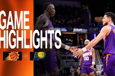 Booker and Jalen Green go OFF in Phoenix Suns win against Indiana Pacers | Game Highlights 3-12-26