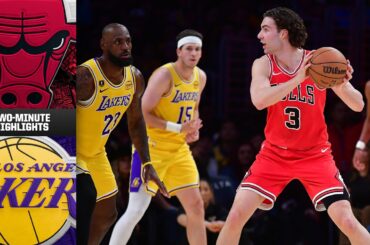 Chicago Bulls vs. Los Angeles Lakers - Game Highlights (3/13/26) | CHSN Bulls