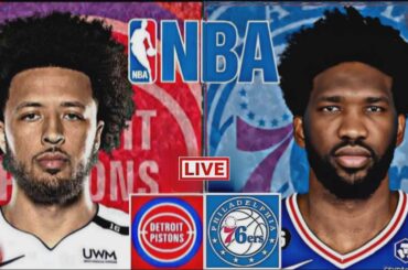 NBA LIVE: DETROIT PISTONS vs PHILADELPHIA 76ERS (LIVESCORE)