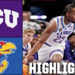 Big 12 Tournament: TCU Horned Frogs vs. Kansas Jayhawks | Full Game Highlights | ESPN CBB