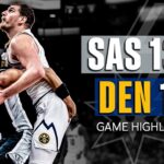 San Antonio Spurs vs. Denver Nuggets FULL GAME HIGHLIGHTS