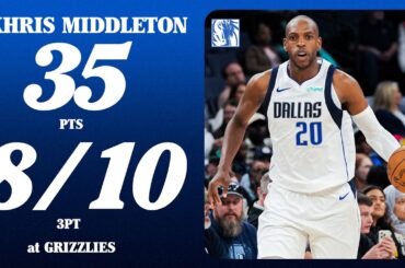 Khris Middleton (35 Points) at Memphis Grizzlies | March 12, 2026
