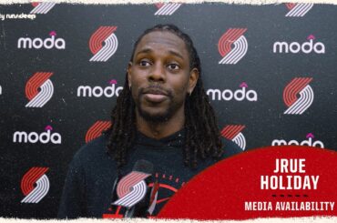 Jrue Holiday On Being A Vet During The Playoff Push | Portland Trail Blazers | March 12, 2026