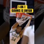 OMG! Giannis looked UNSTOPPABLE 1-on-1