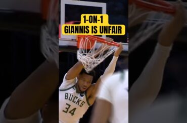 OMG! Giannis looked UNSTOPPABLE 1-on-1