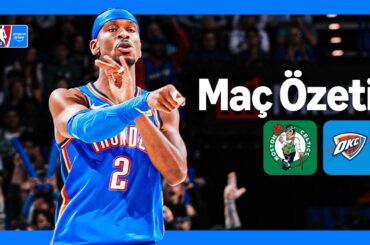 Boston Celtics - Oklahoma City Thunder | Maç Özeti | NBA | Prime Video Türkiye